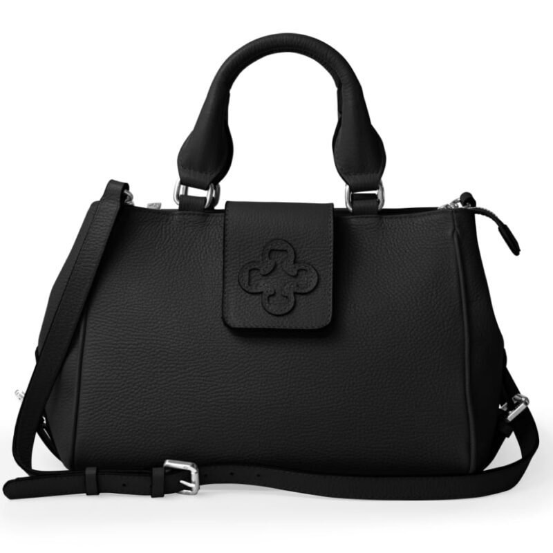 Bolsa Preta em Couro